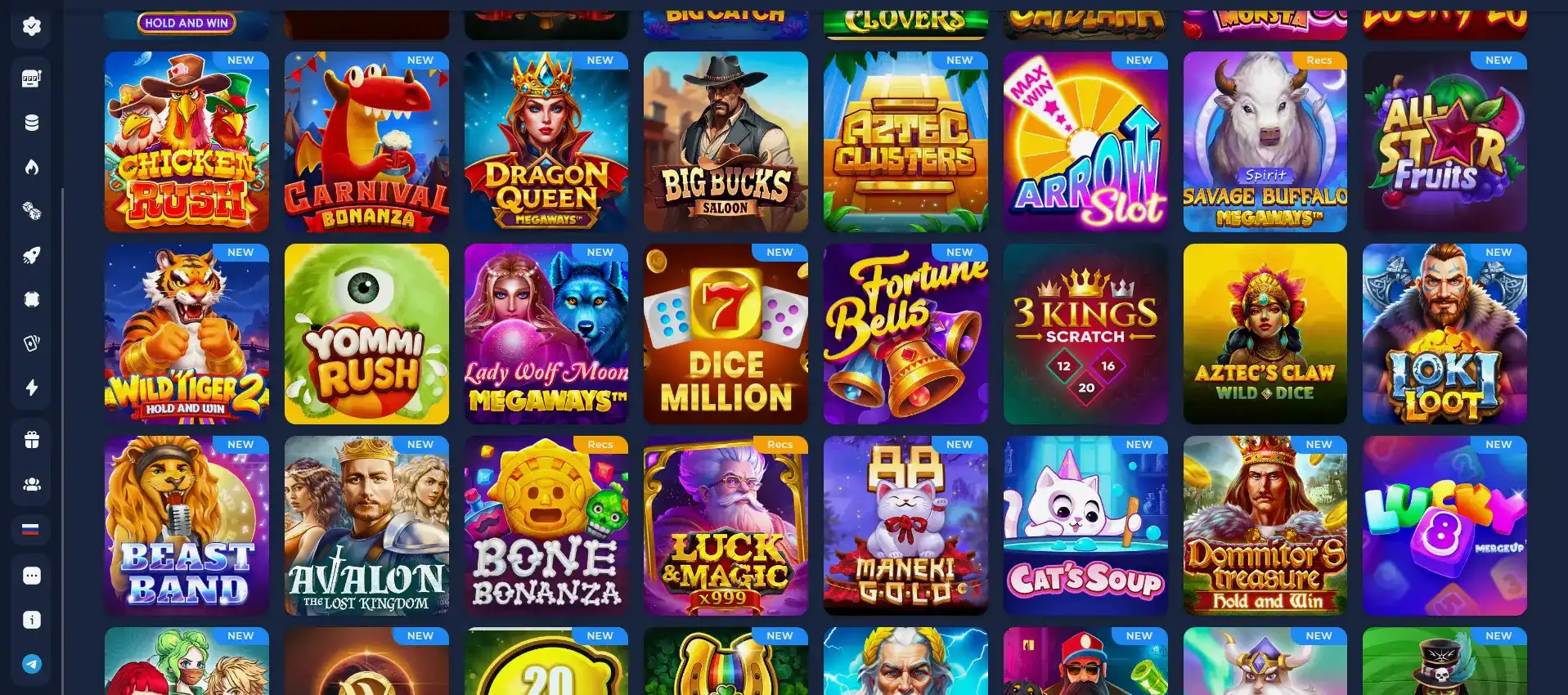 Слоты Eva casino с джекпотами